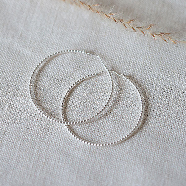 piqué stud earrings "Yula" - Gold