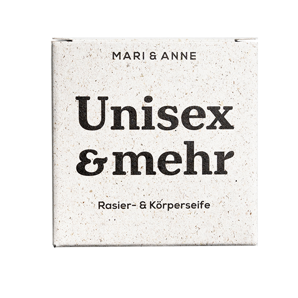 MARI&ANNE Rasierseife "Unisex und Mehr" 20g Pfefferminz & Lavendel