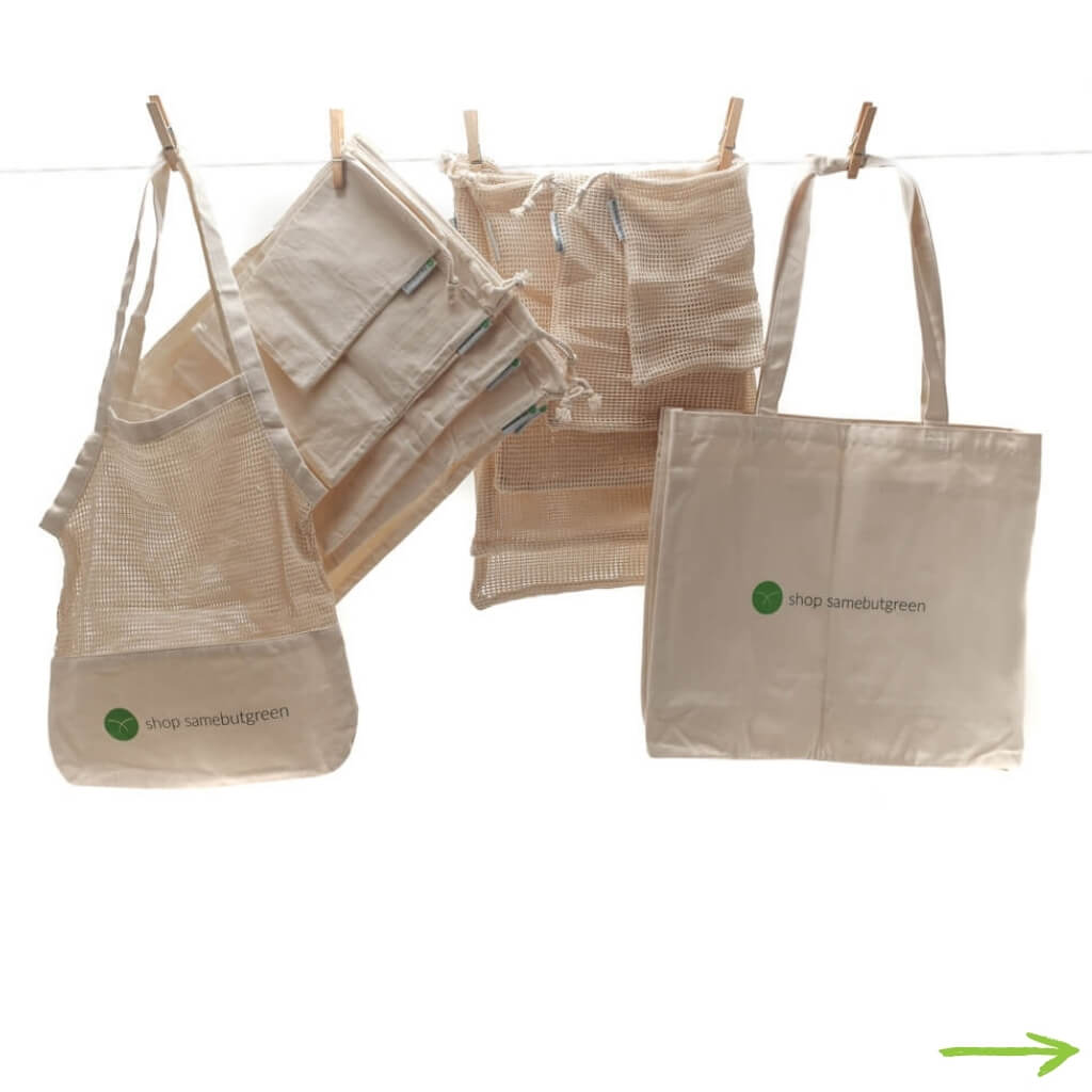 samebutgreen Unverpackt Taschen-Set
