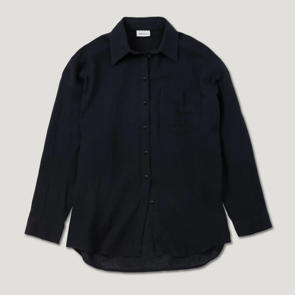 hey soho Bluse "Soho Studios - Smilla" Schwarz
