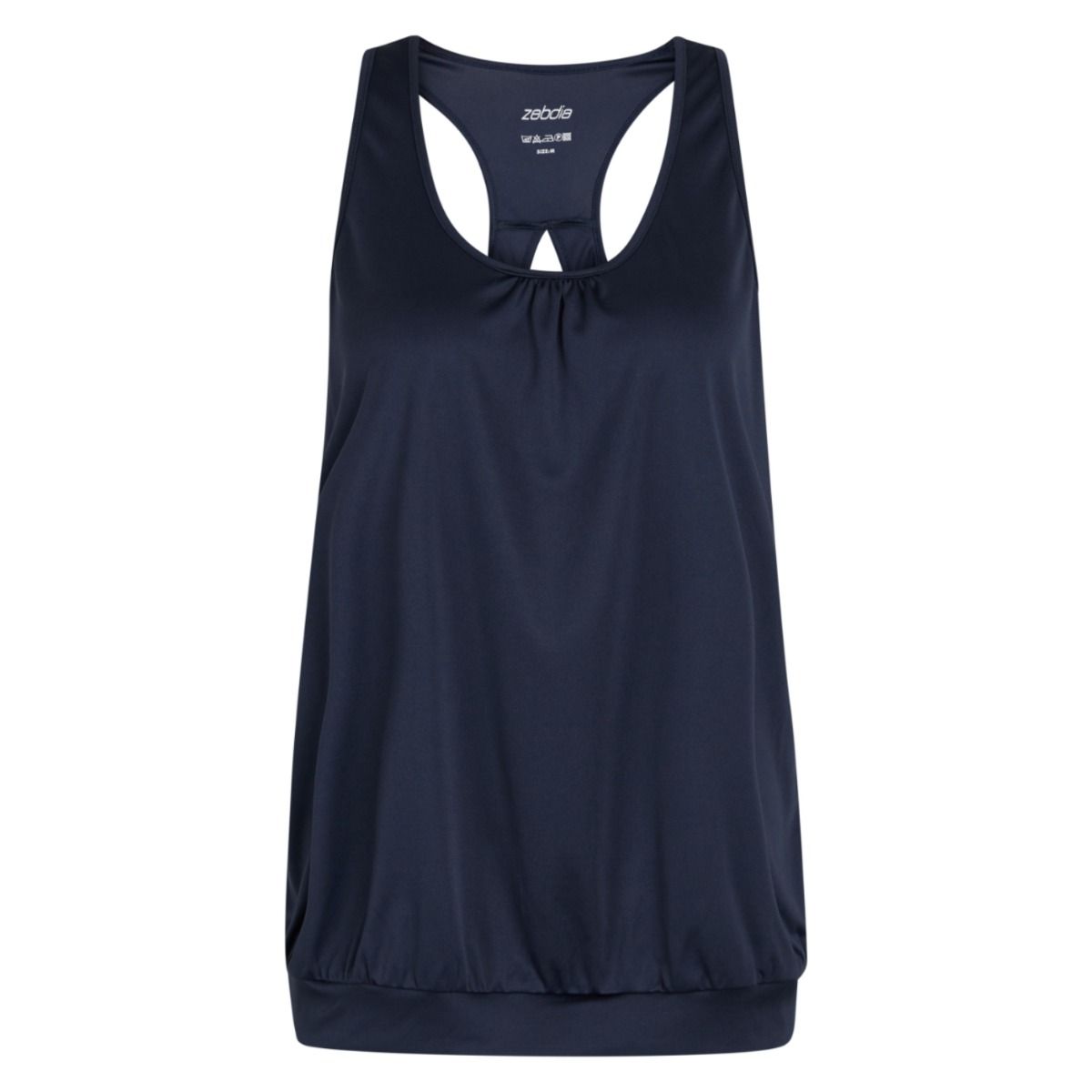 ZEBDIA Women Sports Top Navy