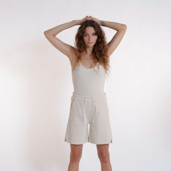 SUITE13LAB Damen Shorts "Bermuda" Tapioca