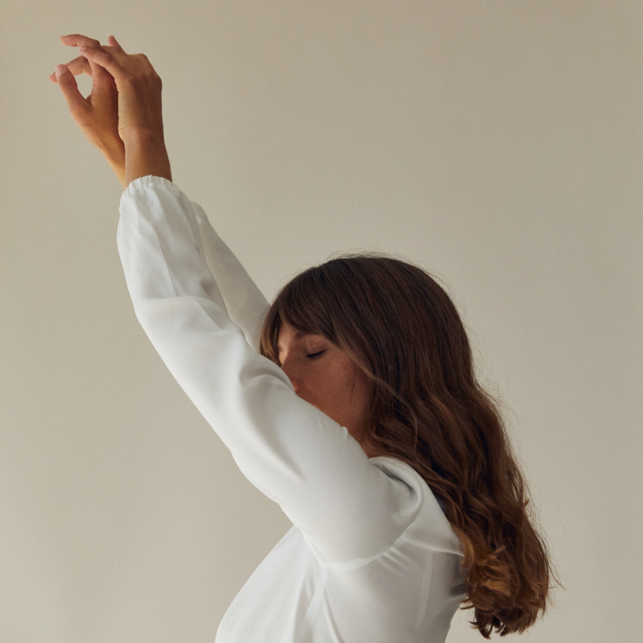 The Slow Label V-Neck Blouse