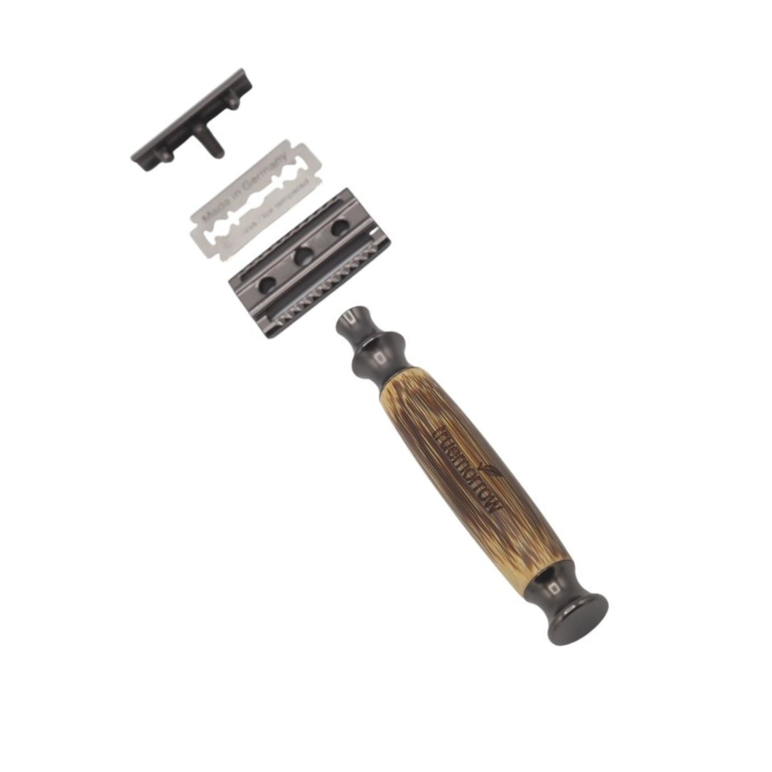 truemorrow Premium Rasierhobel aus Bambus