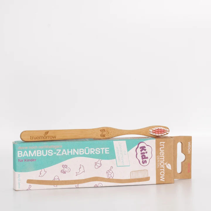 truemorrow Bambus-Zahnbürste für Kinder