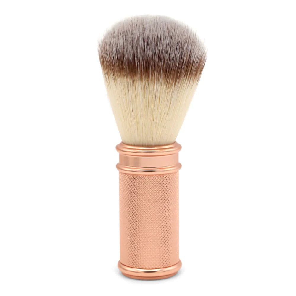 truemorrow Premium Rasierpinsel aus Metall Rosé