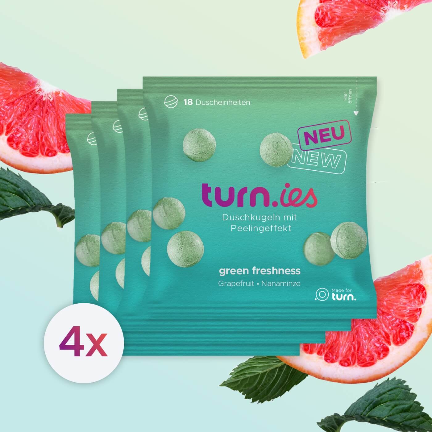 turn of beauty "turn.ies" 4er Pack