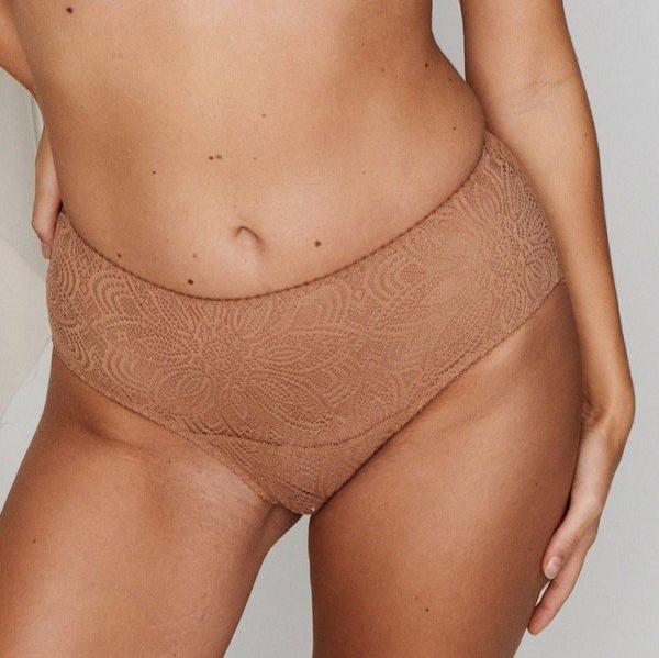 Underprotection Damen Panty "Hipster" XL Clay