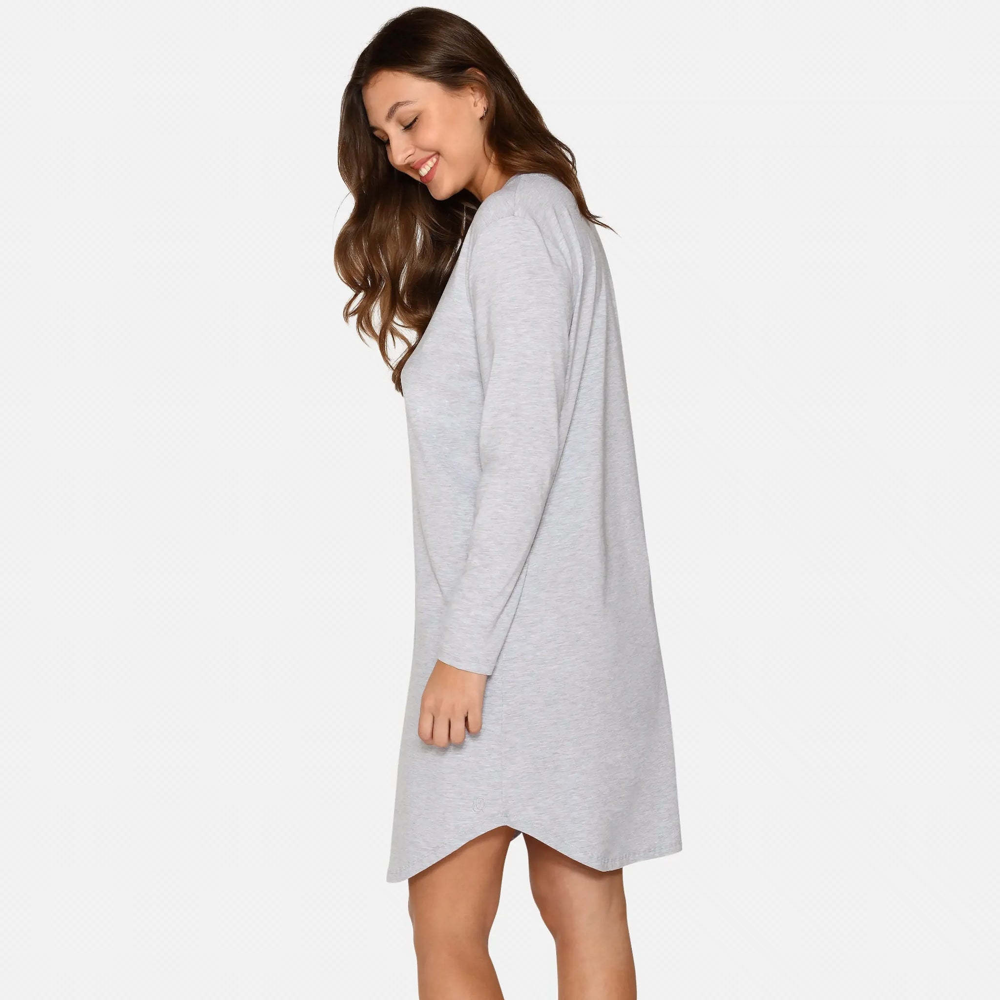Urban Quest Damen Longsleeved Night Dress "Bamboo"