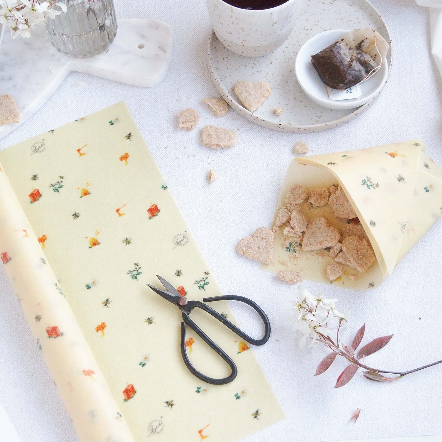 Naturalou Vegane Wachstuch-Rolle von Little Bee Fresh