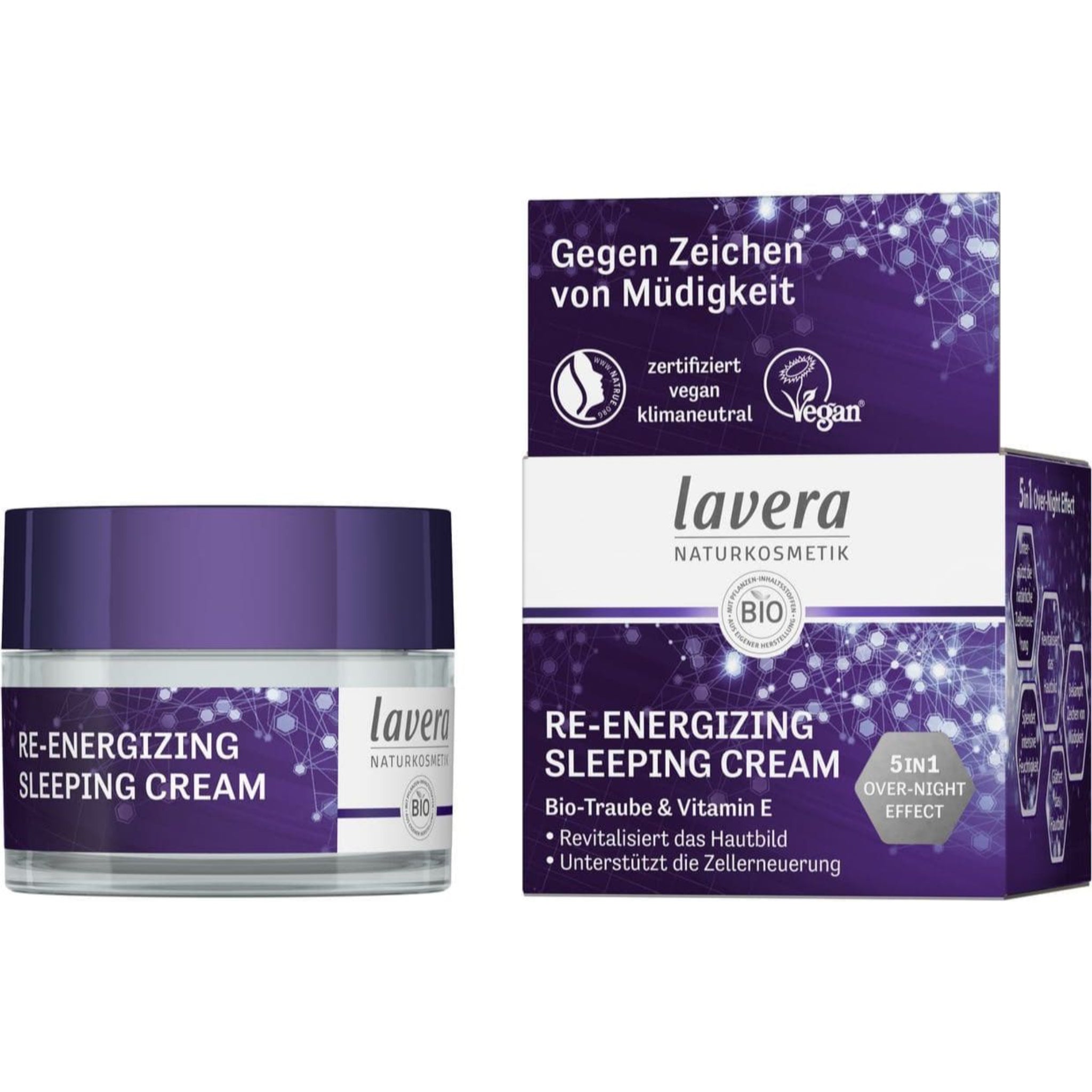 lavera Re-Energizing Sleeping Cream 50 ml