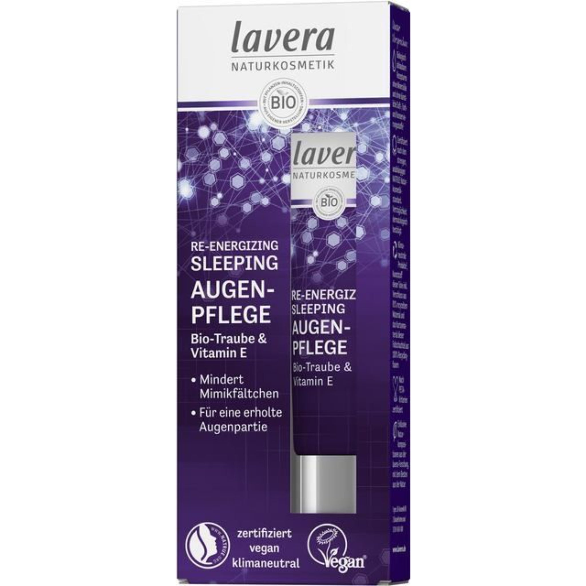 lavera Re-Energizing Sleeping Augenpflege 15 ml
