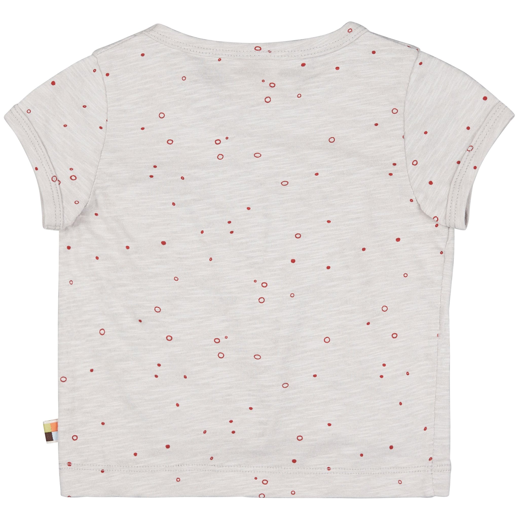 loud + proud Tunika Slub Jersey mit Druck - Stone