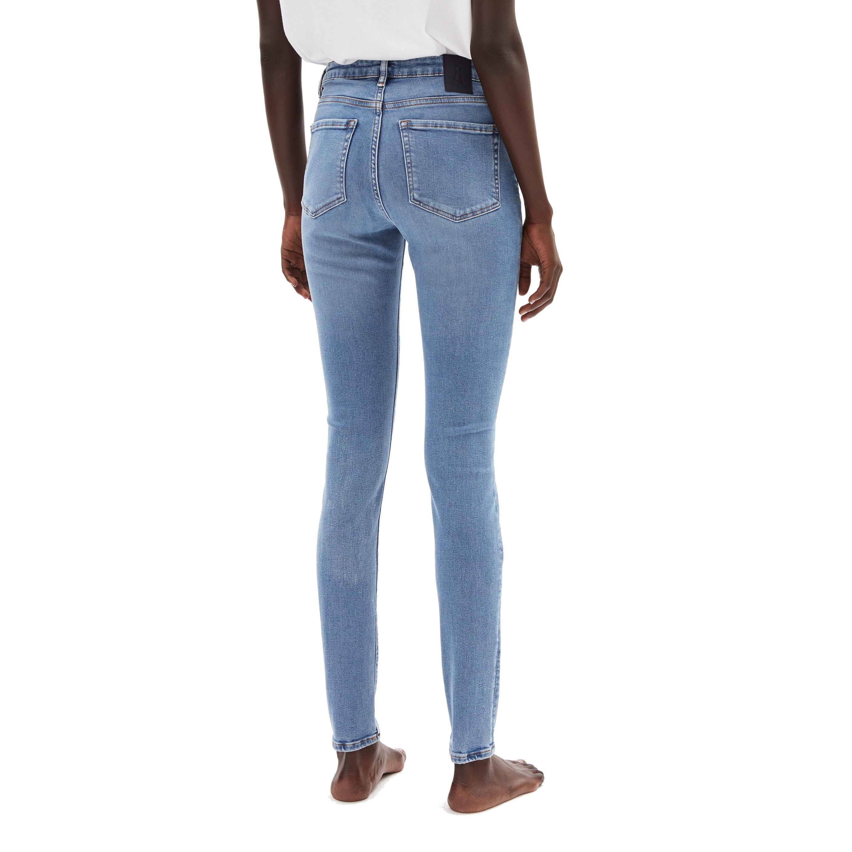 ARMEDANGELS Skinny Fit Mid Waist Jeans "TILLAA X STRETCH" - sky blue