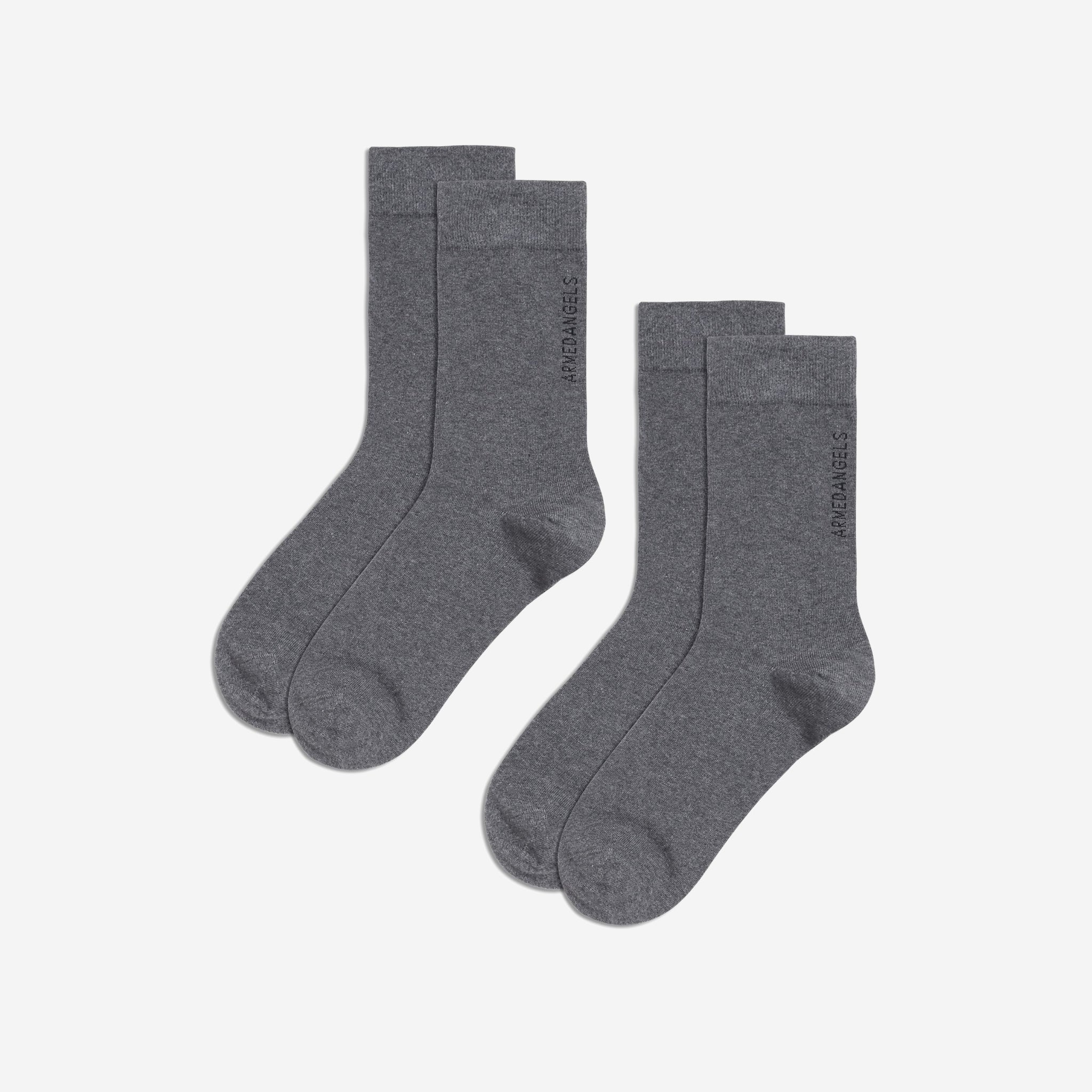 ARMEDANGELS Socken "MIKAAS" - grey melange 35-38 2 Paar