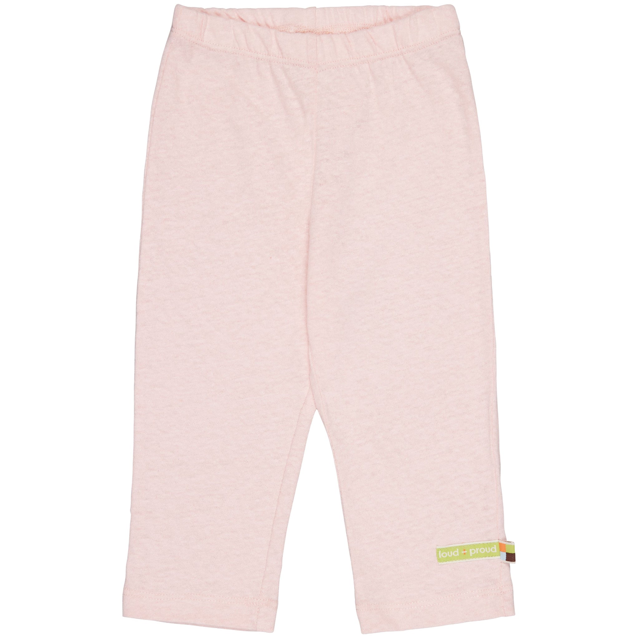 loud + proud Hose uni mit Leinen - Rose 122 128