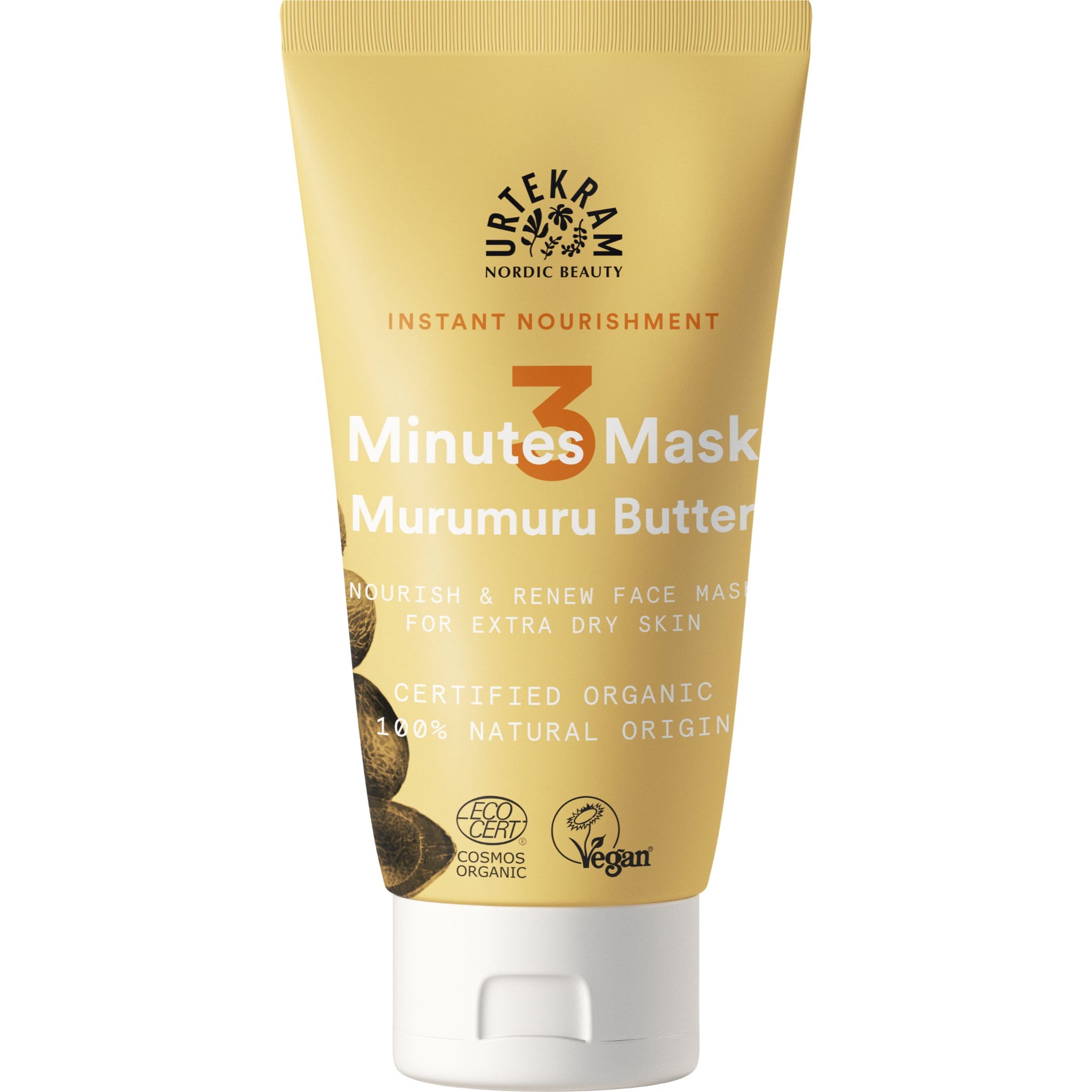 Urtekram Gesichtsmaske "3 Minutes Mask Murumuru Butter" 75 ml