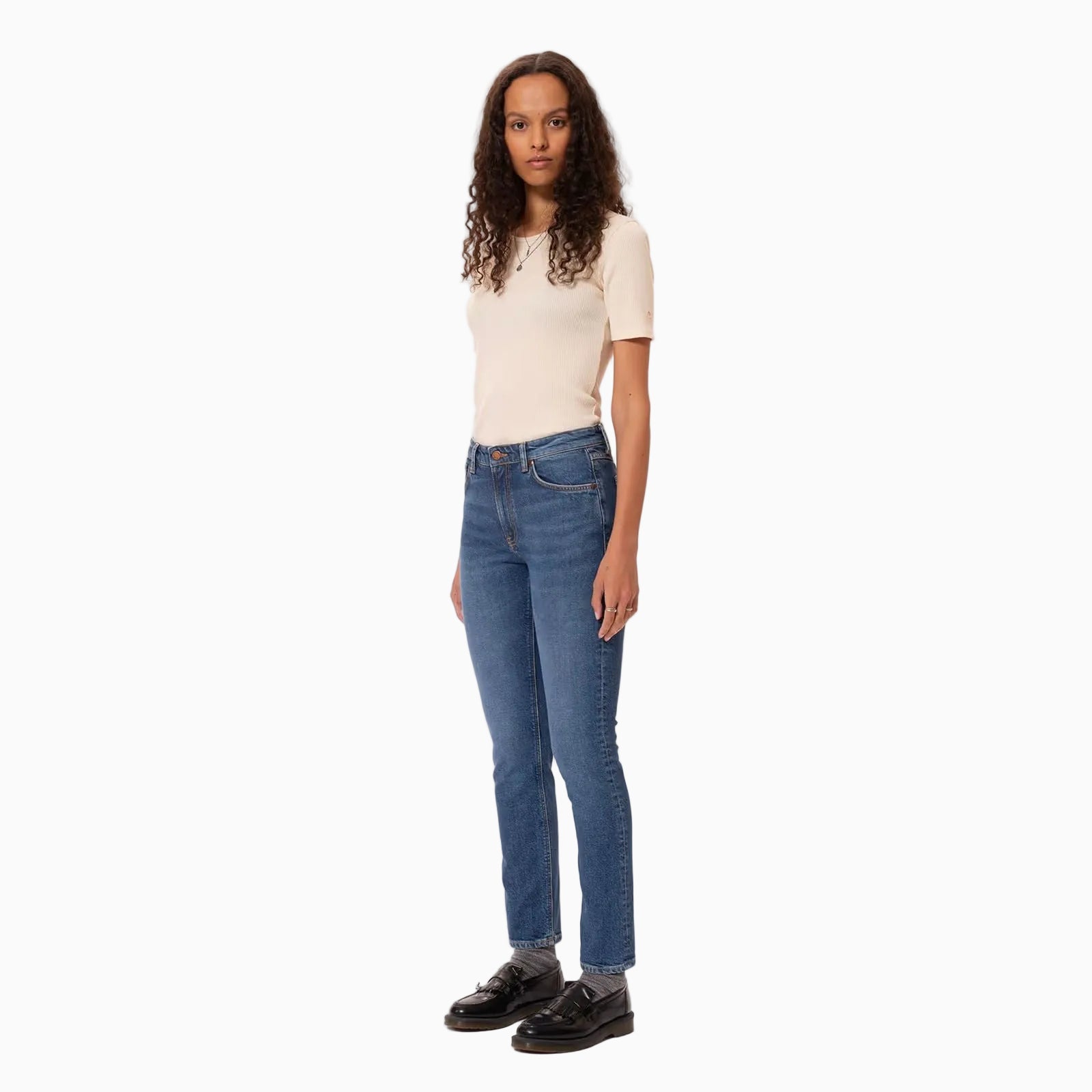 Nudie Jeans Damen Jeans "Mellow Mae"