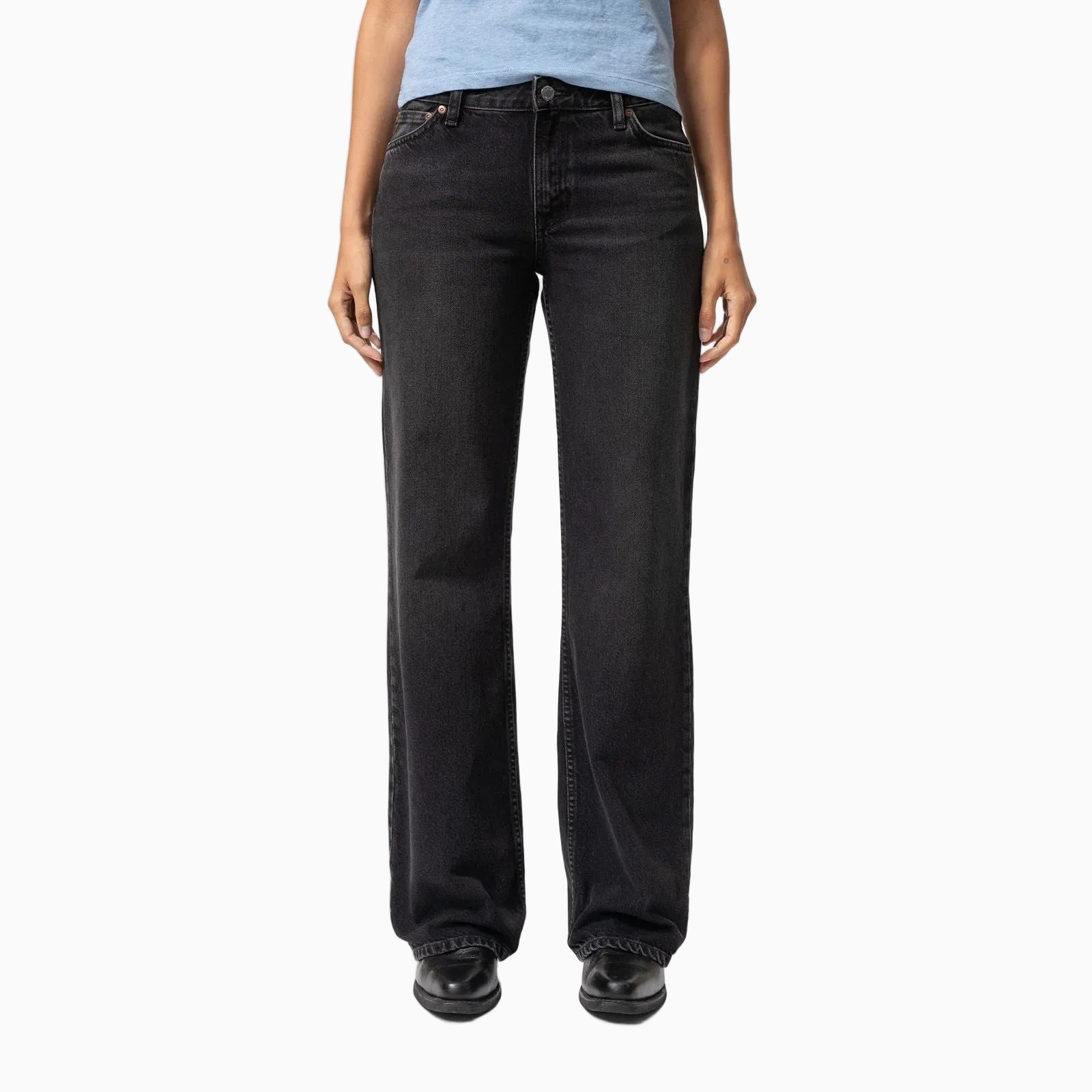 Nudie Jeans Damen Jeans "Wide Heidi"