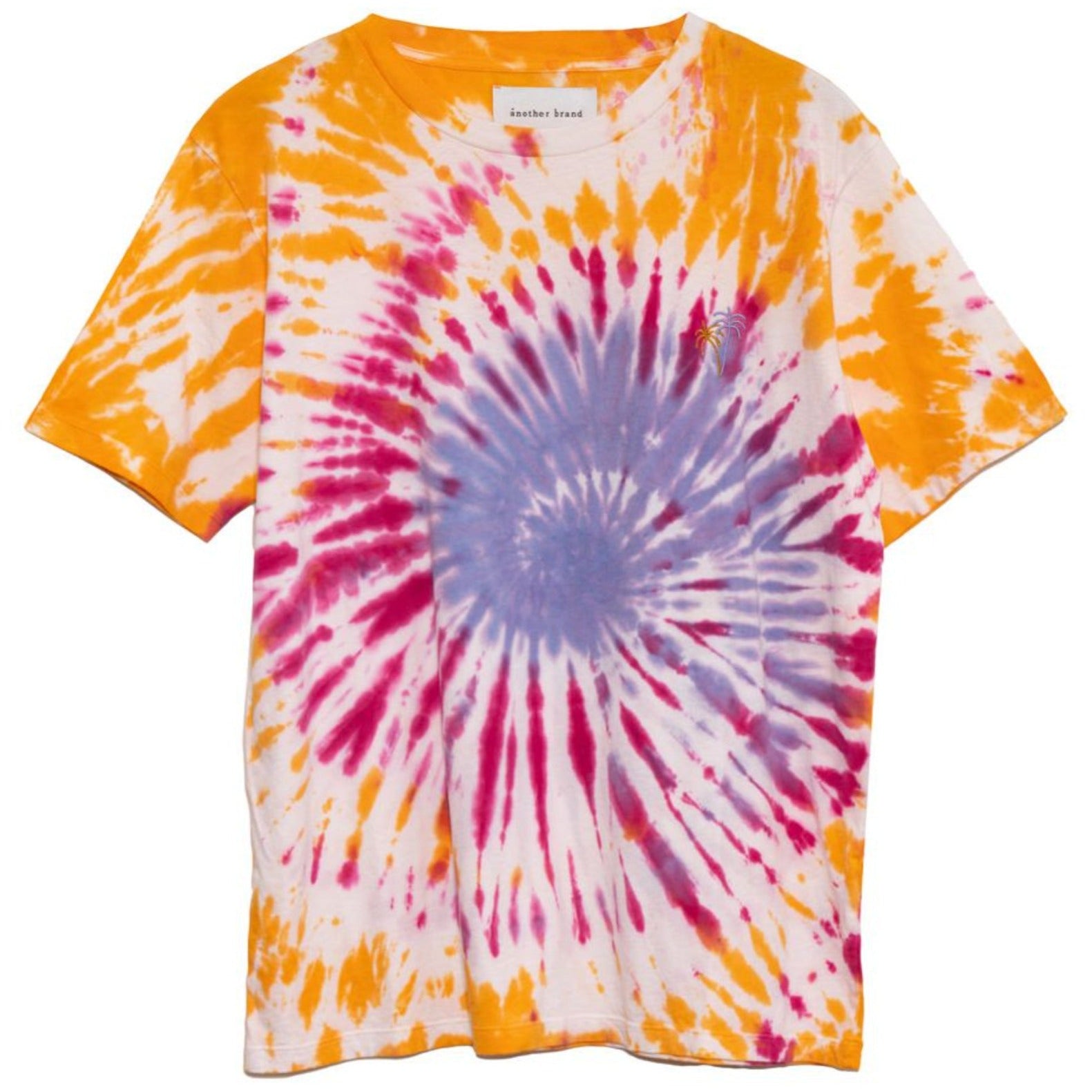 Another Brand T-Shirt "Tie Dye" White