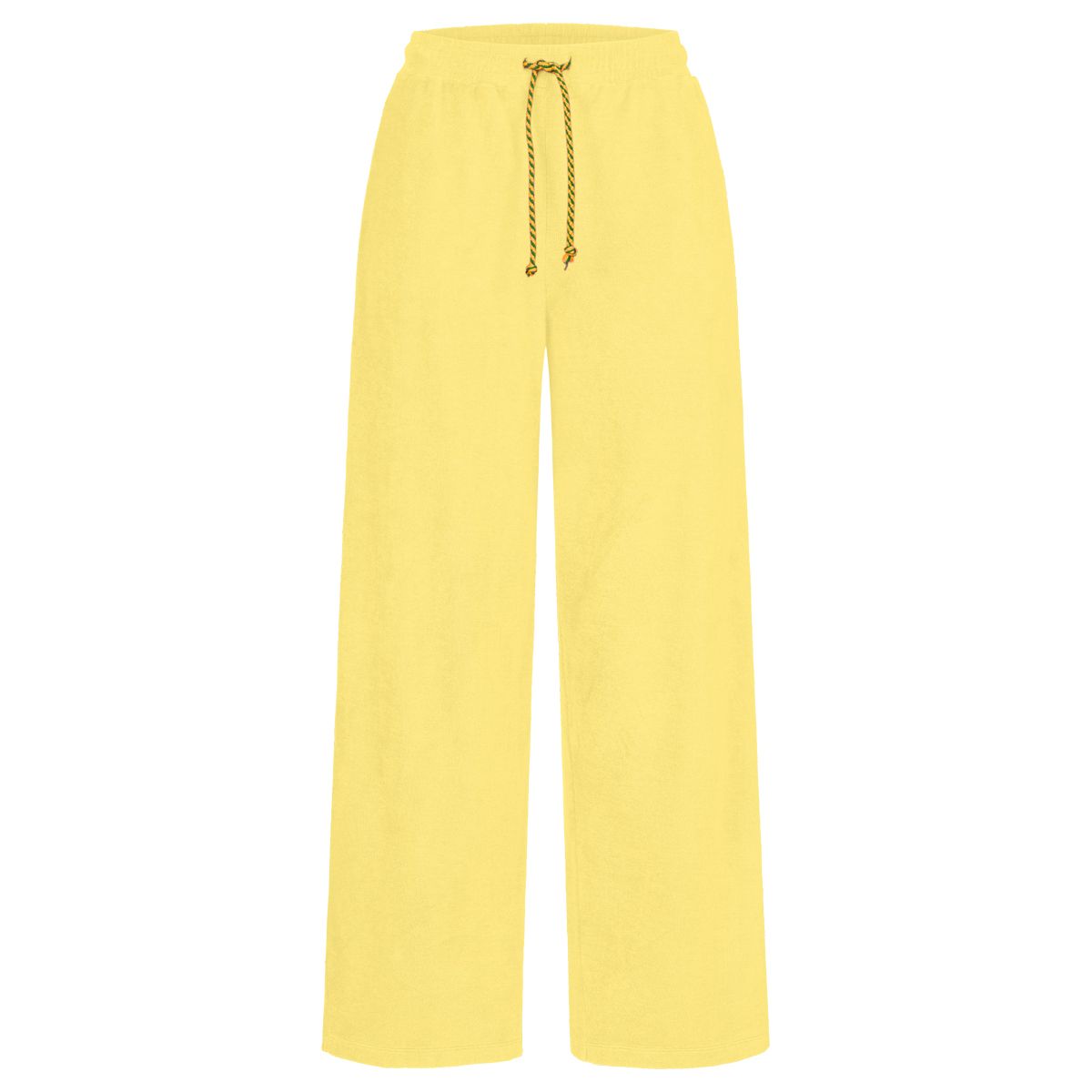 another brand Damen Hose Frottee Limelight