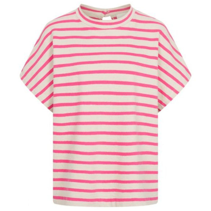 another brand Damen Shirt mit Streifen Pink Carnation