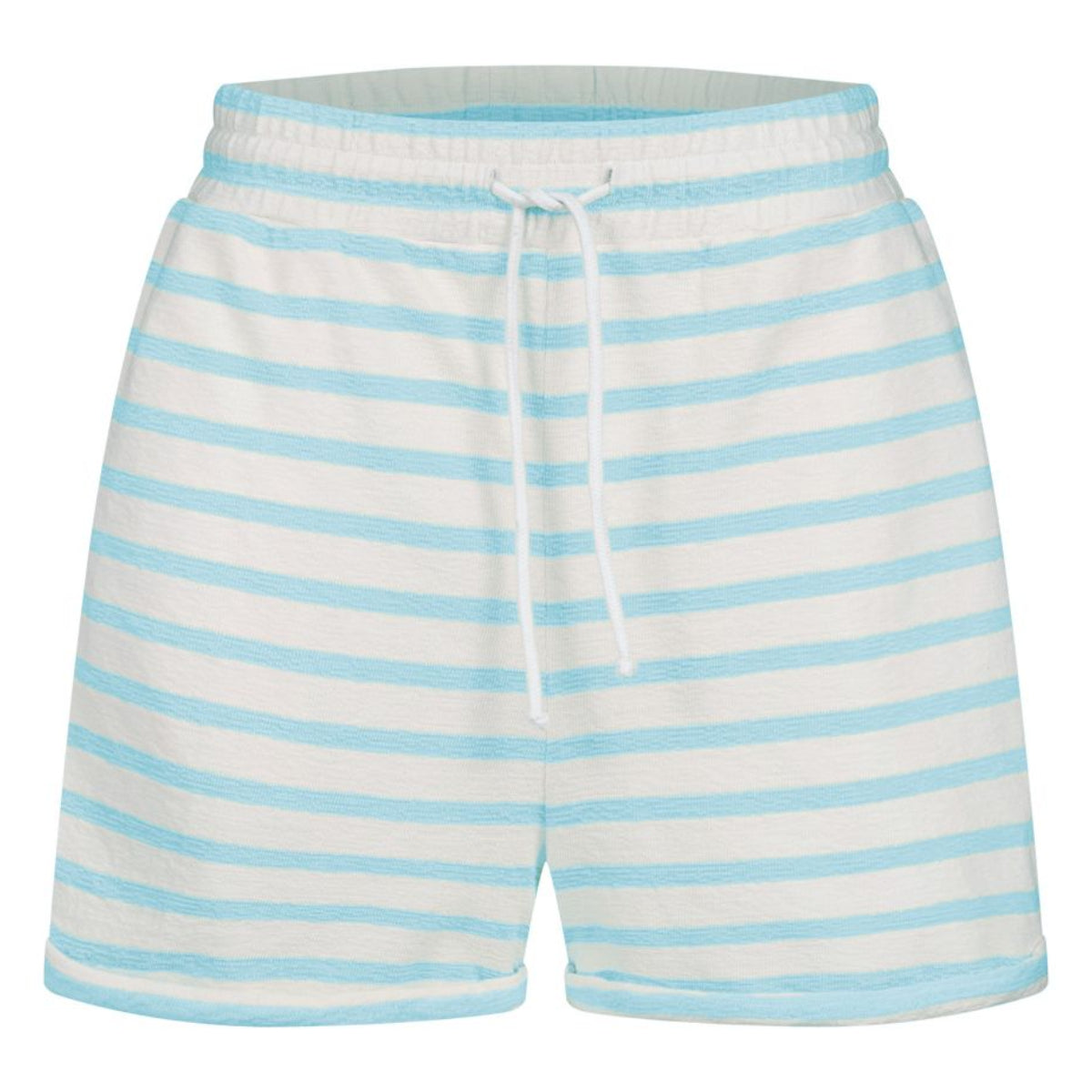 another brand Damen Shorts mit Streifen Etheral Blue
