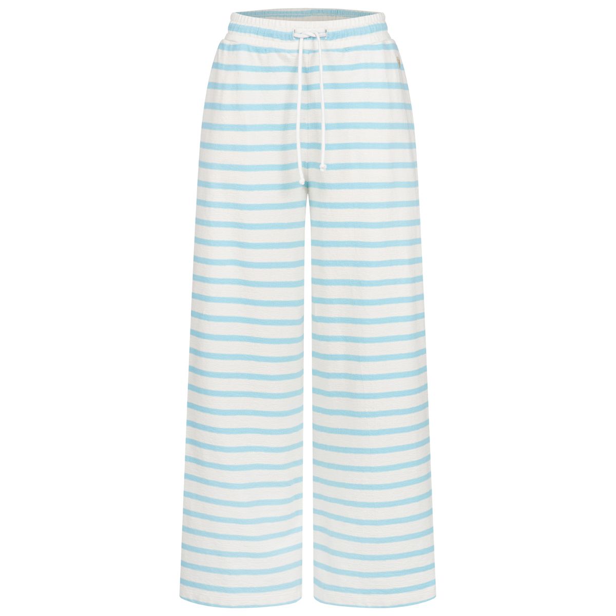 another brand Damen Lange Streifenhose Etheral Blue