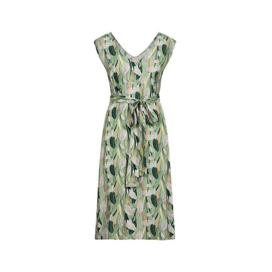 bleed clothing Damen Kleid "Lakelovers" Green
