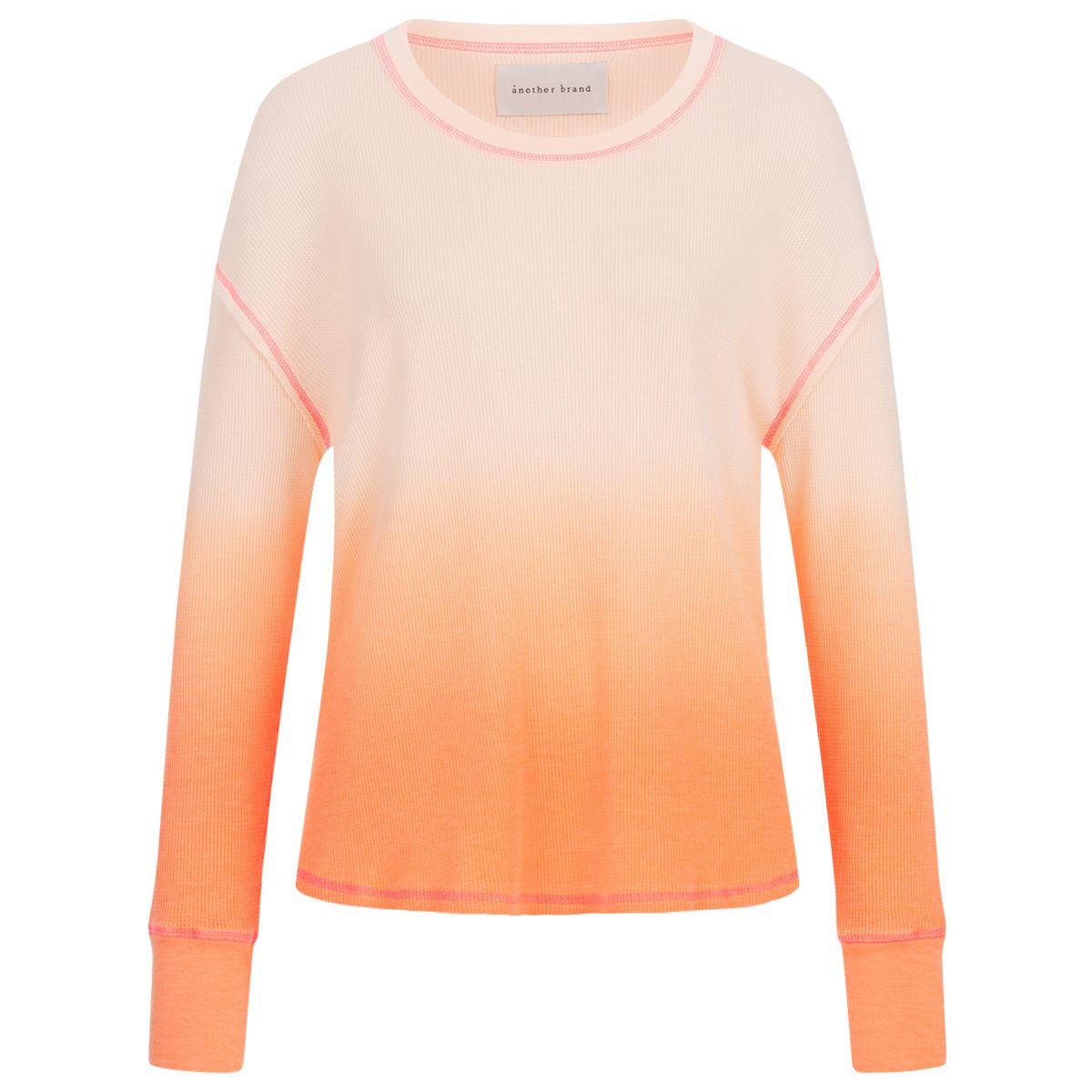 another brand Damen Longsleeve Dip Dye S Bird of Paradise