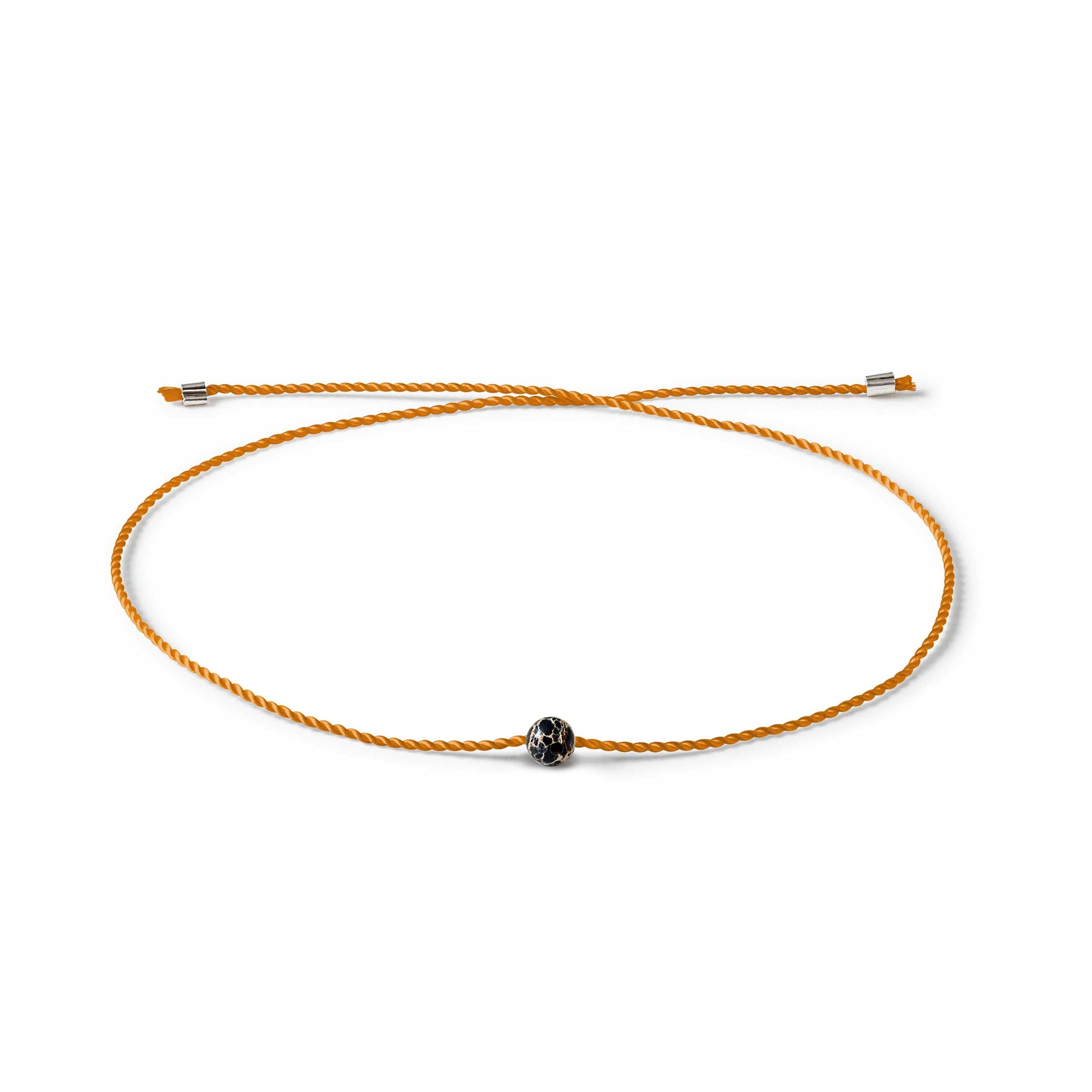 Seelenband Armband "Wachsendes Wunschband" Kaiser Jaspis Gelb
