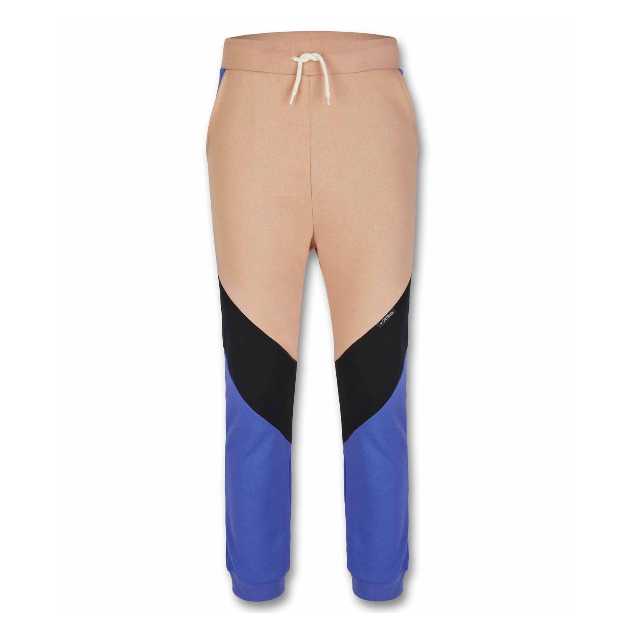 Manitober Unisex Jogginghose "Cut & Sew" Blue Black Beige