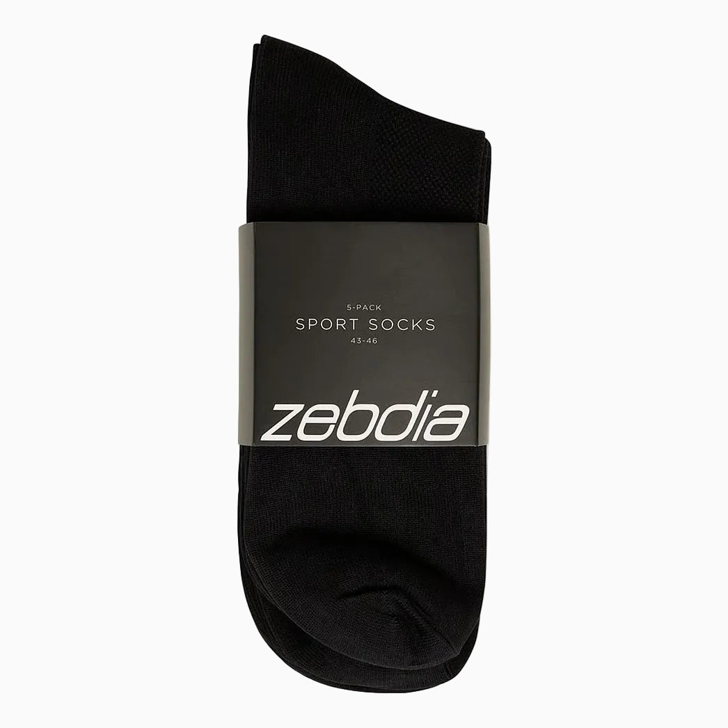 ZEBDIA Women Basic Running Socks 5er Pack
