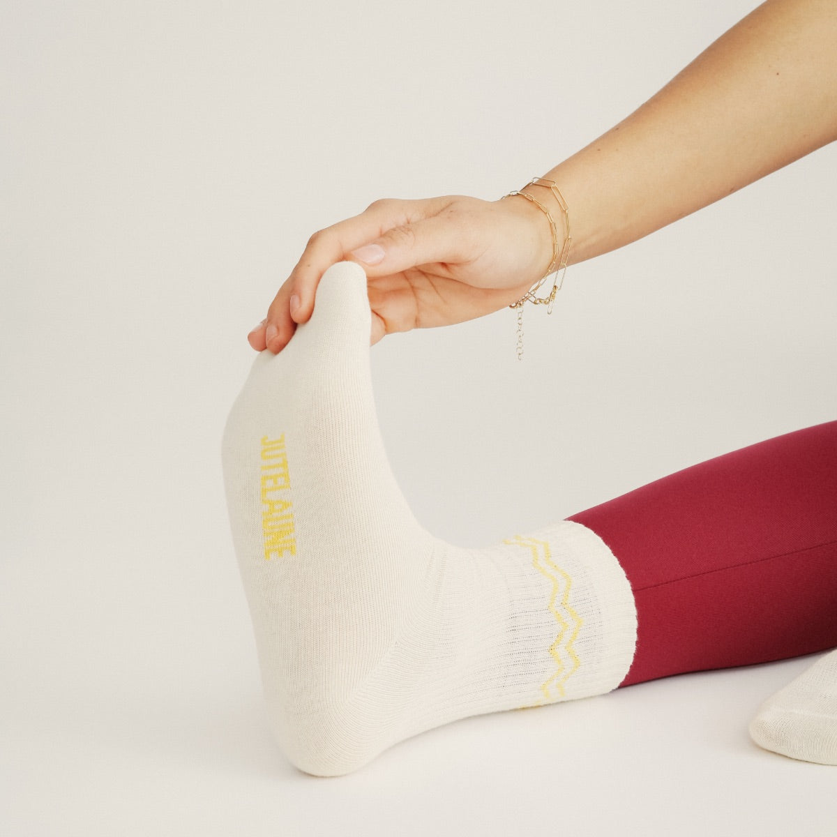 Jutelaune Socken "Zig Zag"
