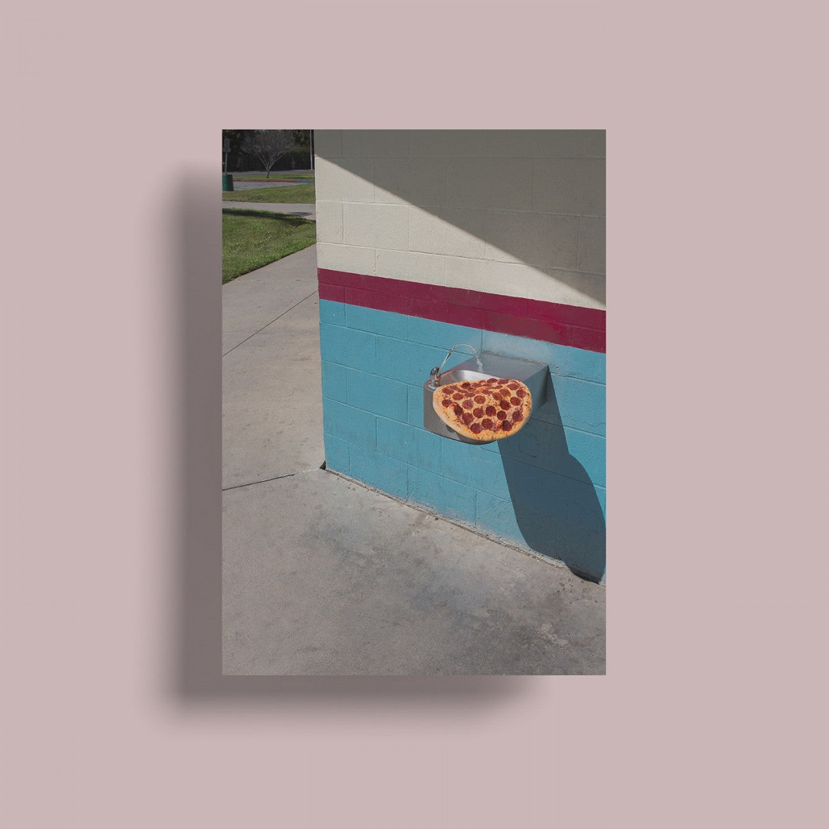 Selekkt Postkarte "Pizza In The Wild"
