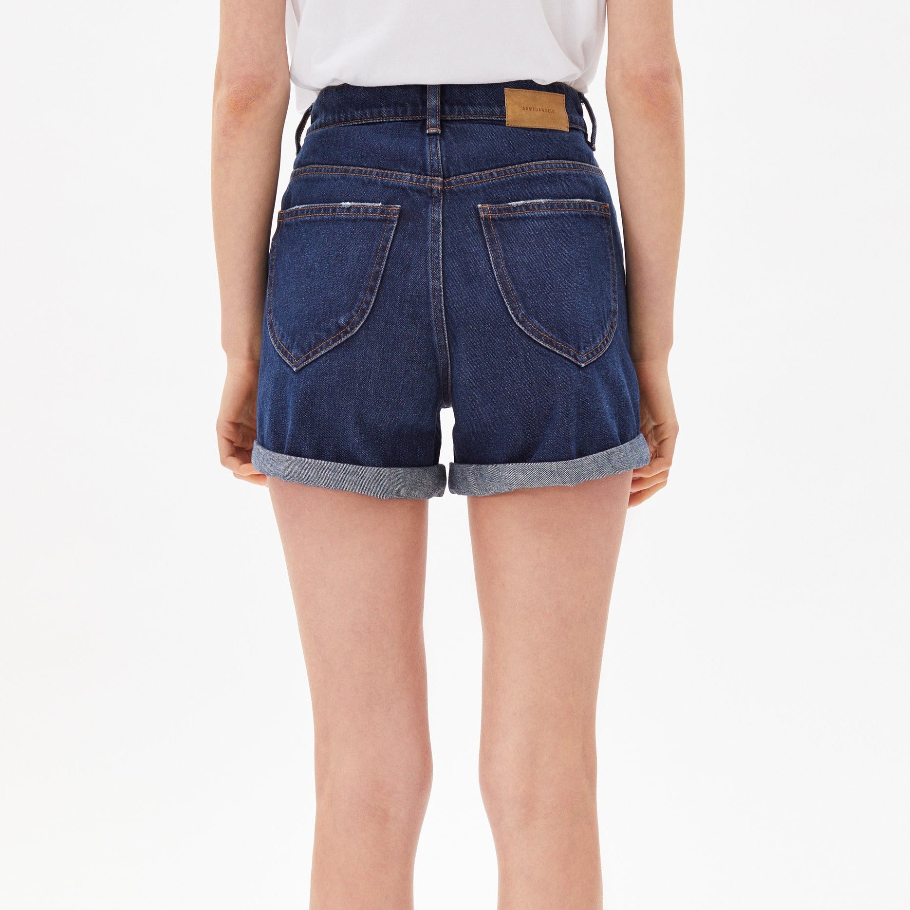ARMEDANGELS Damen Denim Short "SILVAA" - simple blue