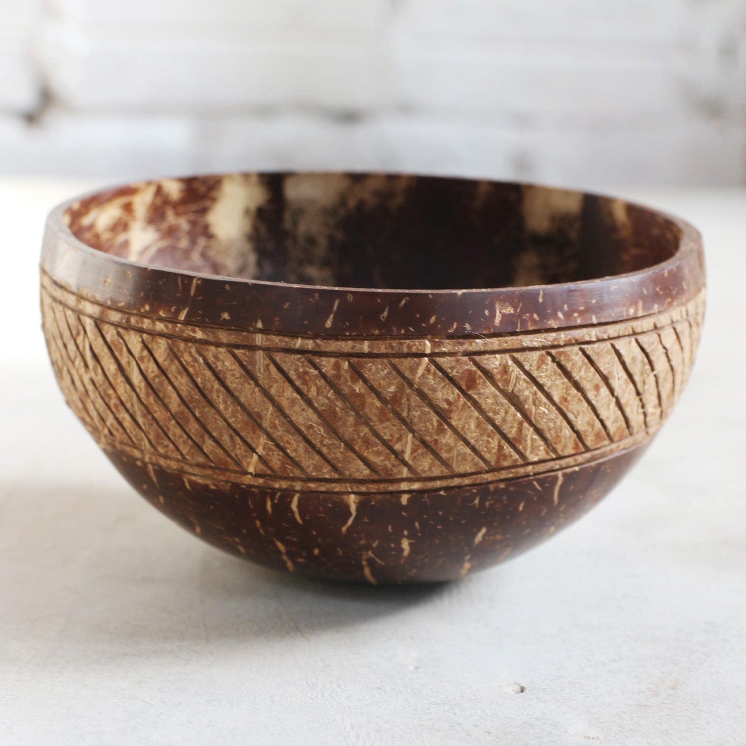 Balu Bowls "Jumbo Boho" Coconut Bowl