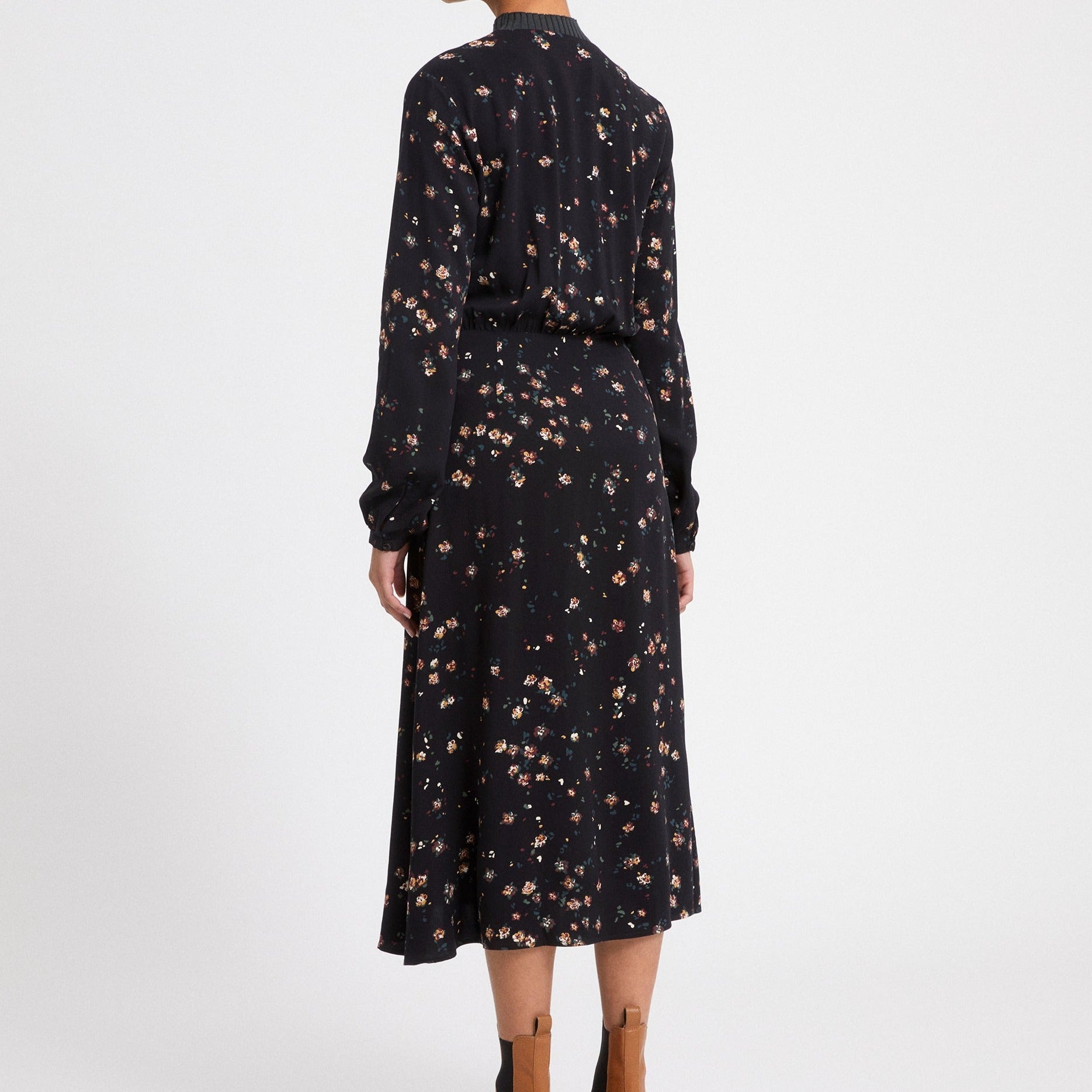 ARMEDANGELS Kleid "ALEIXAA WILD BLOSSOM" - black