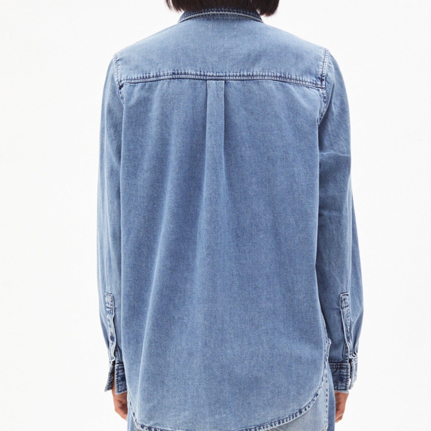 ARMEDANGELS Bluse "AIGAA" - slate blue