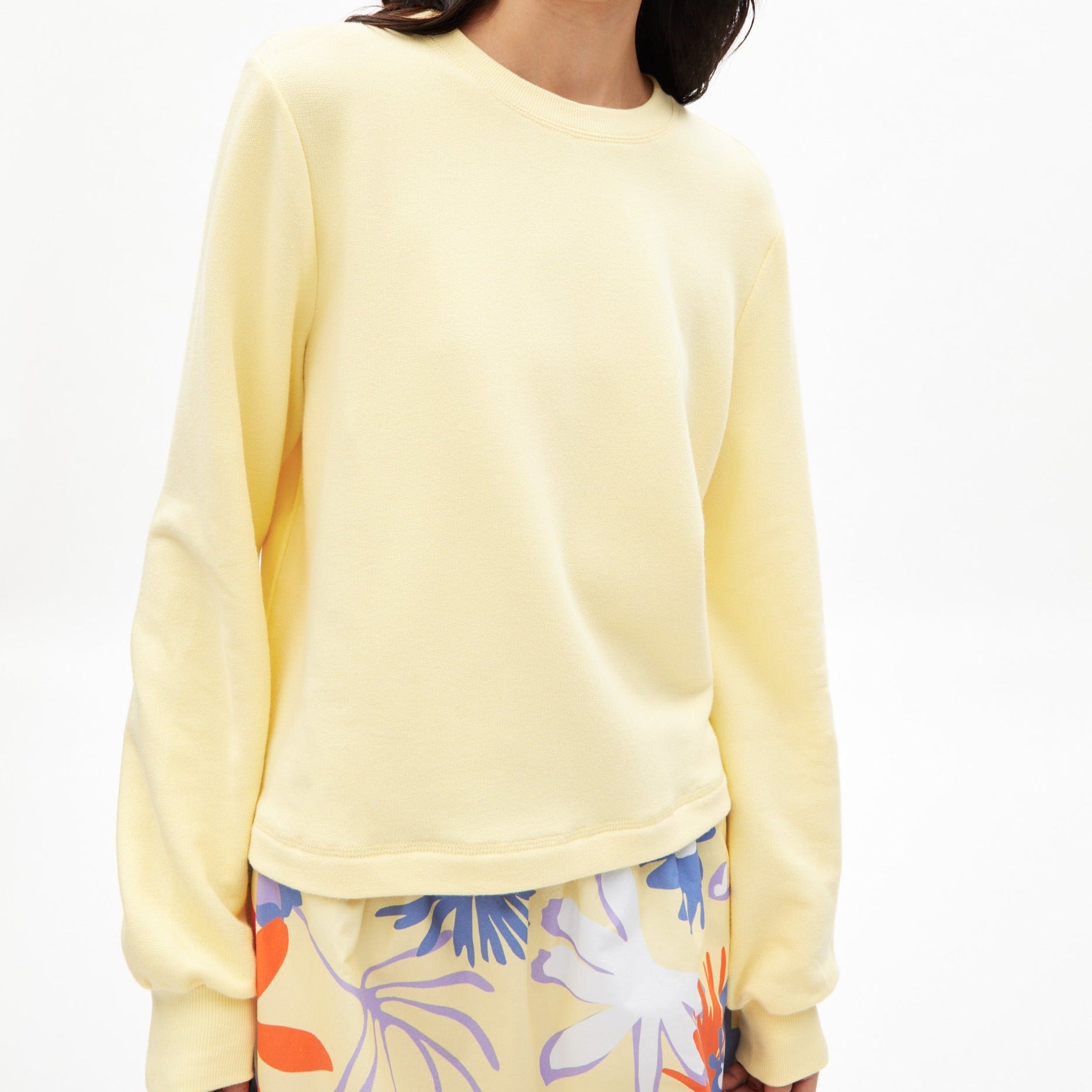 ARMEDANGELS Sweatshirt "FABIAA" - straw