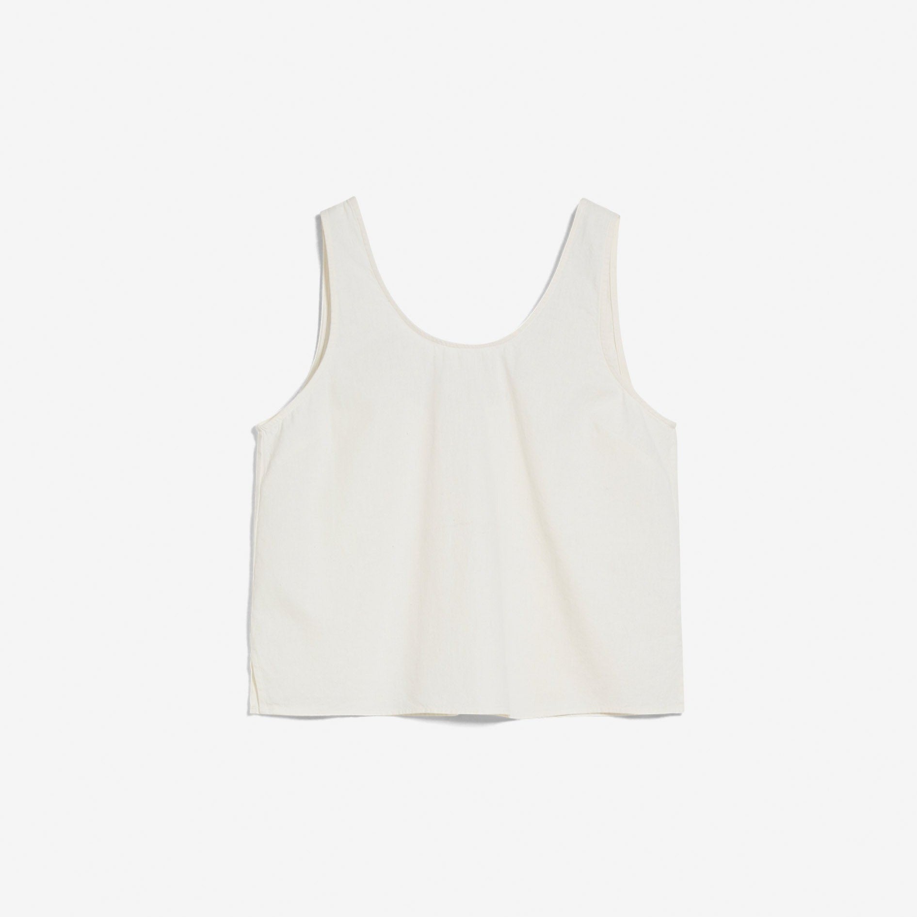 ARMEDANGELS Top "ANCAA LINO" - off white