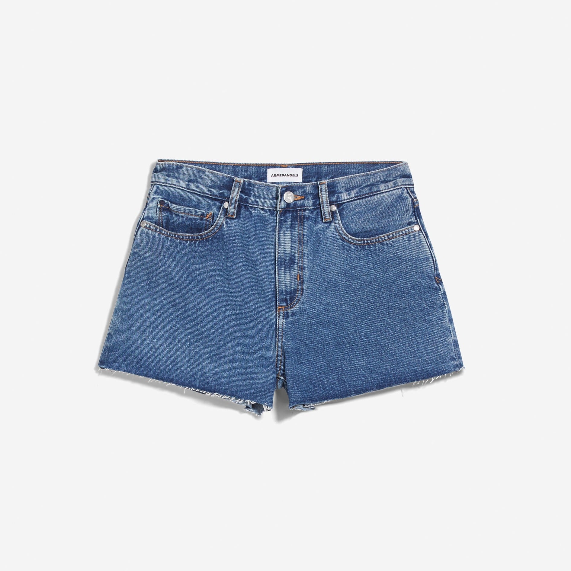 ARMEDANGELS Jeansshorts "MALEAA" - flat stone wash