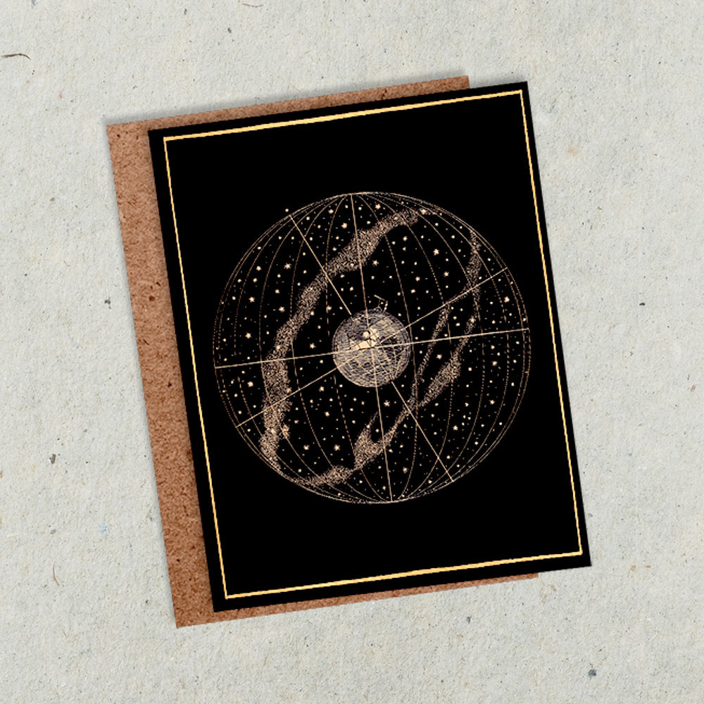 30x40 Mini Grußkarte "Cosmos"