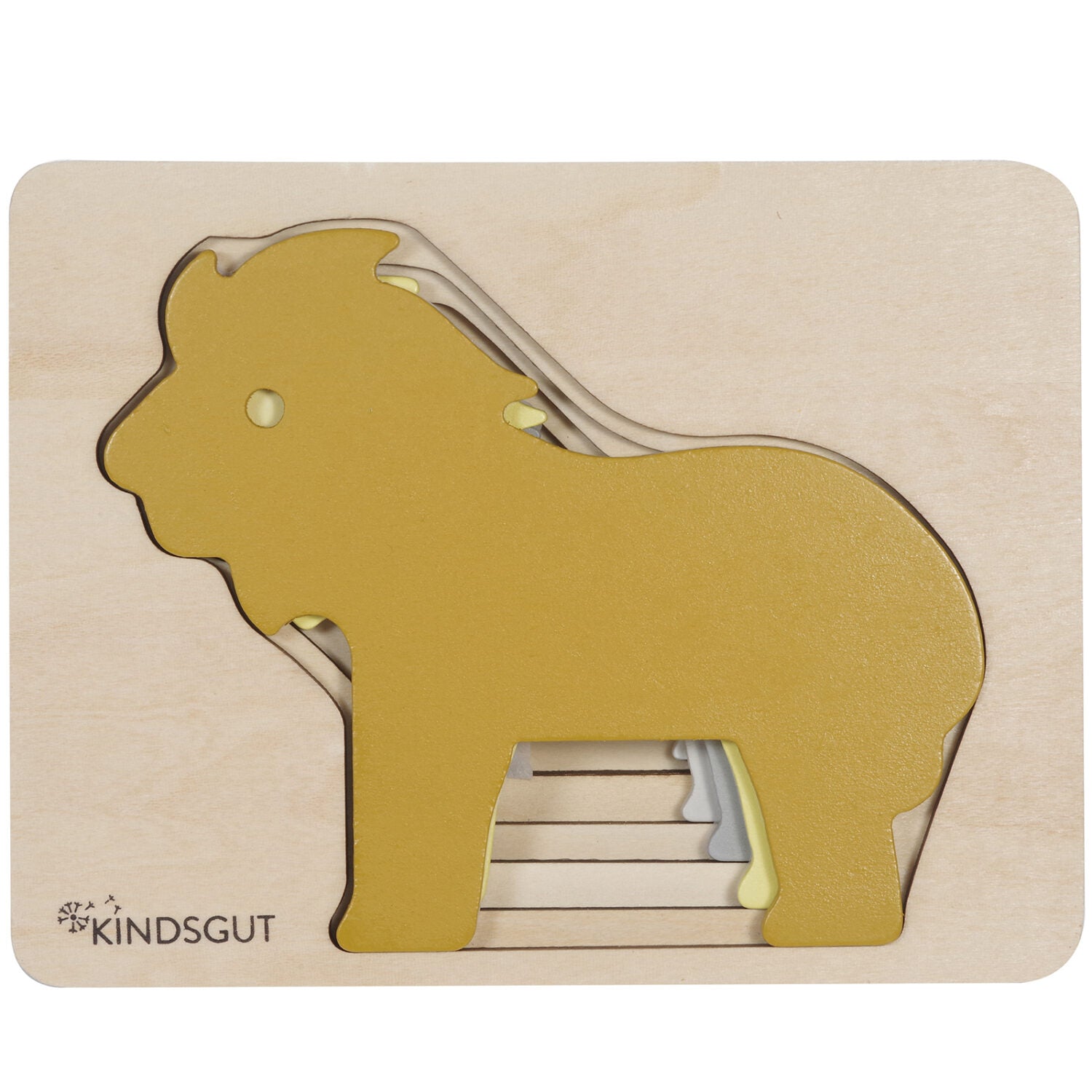 Kindsgut-Tier-Puzzle- Löwe
