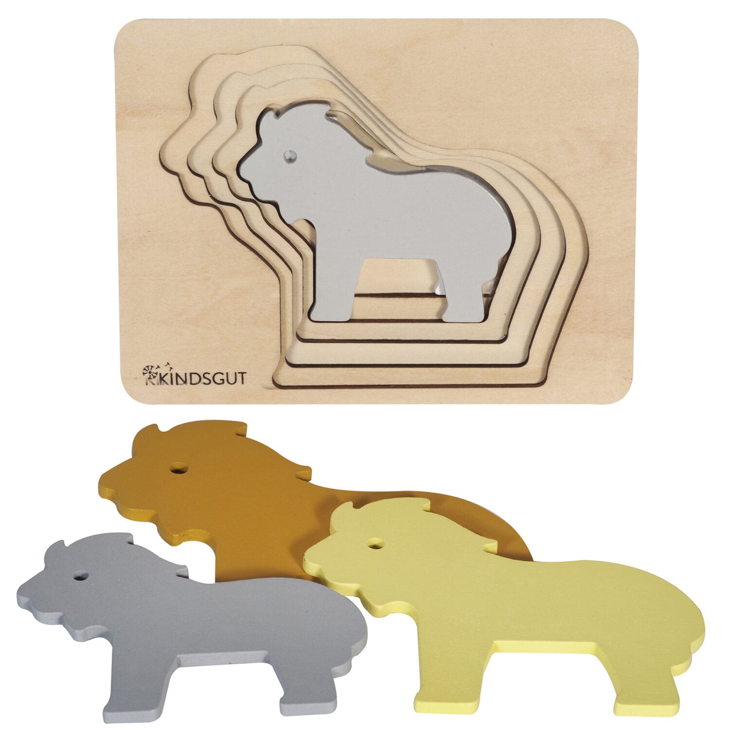 Kindsgut-Tier-Puzzle- Löwe
