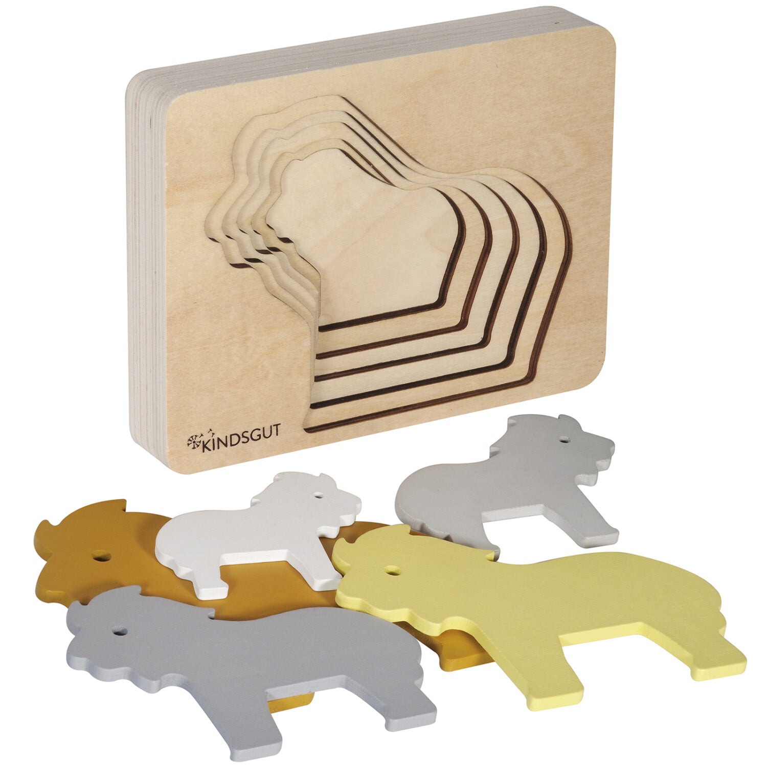 Kindsgut-Tier-Puzzle- Löwe