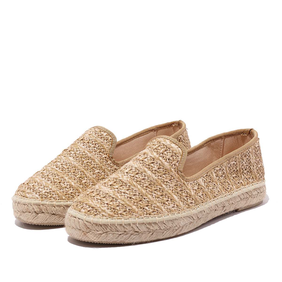 Espadrij Loafer Raphia
