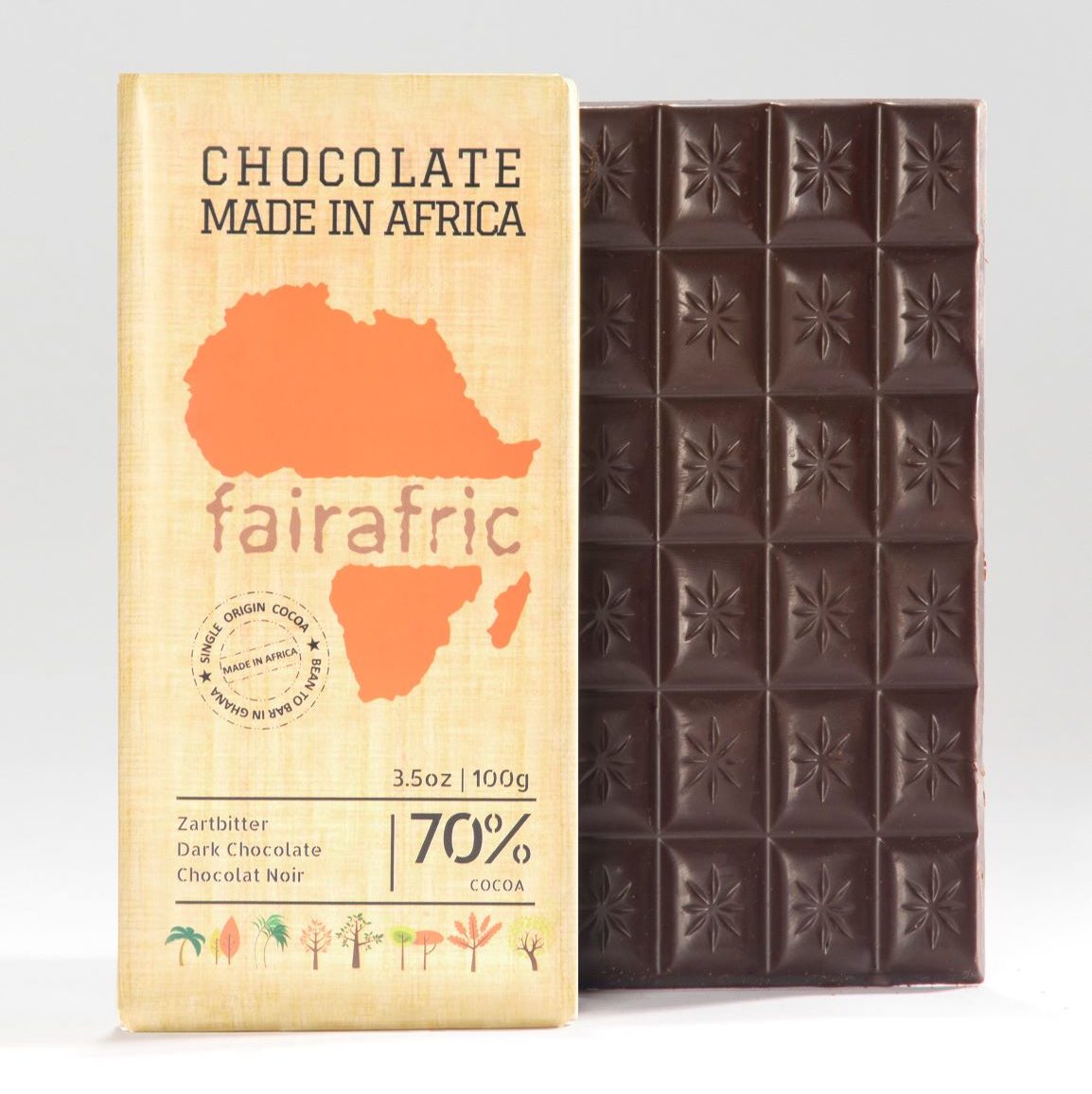 fairafric Zartbitterschokolade 70%