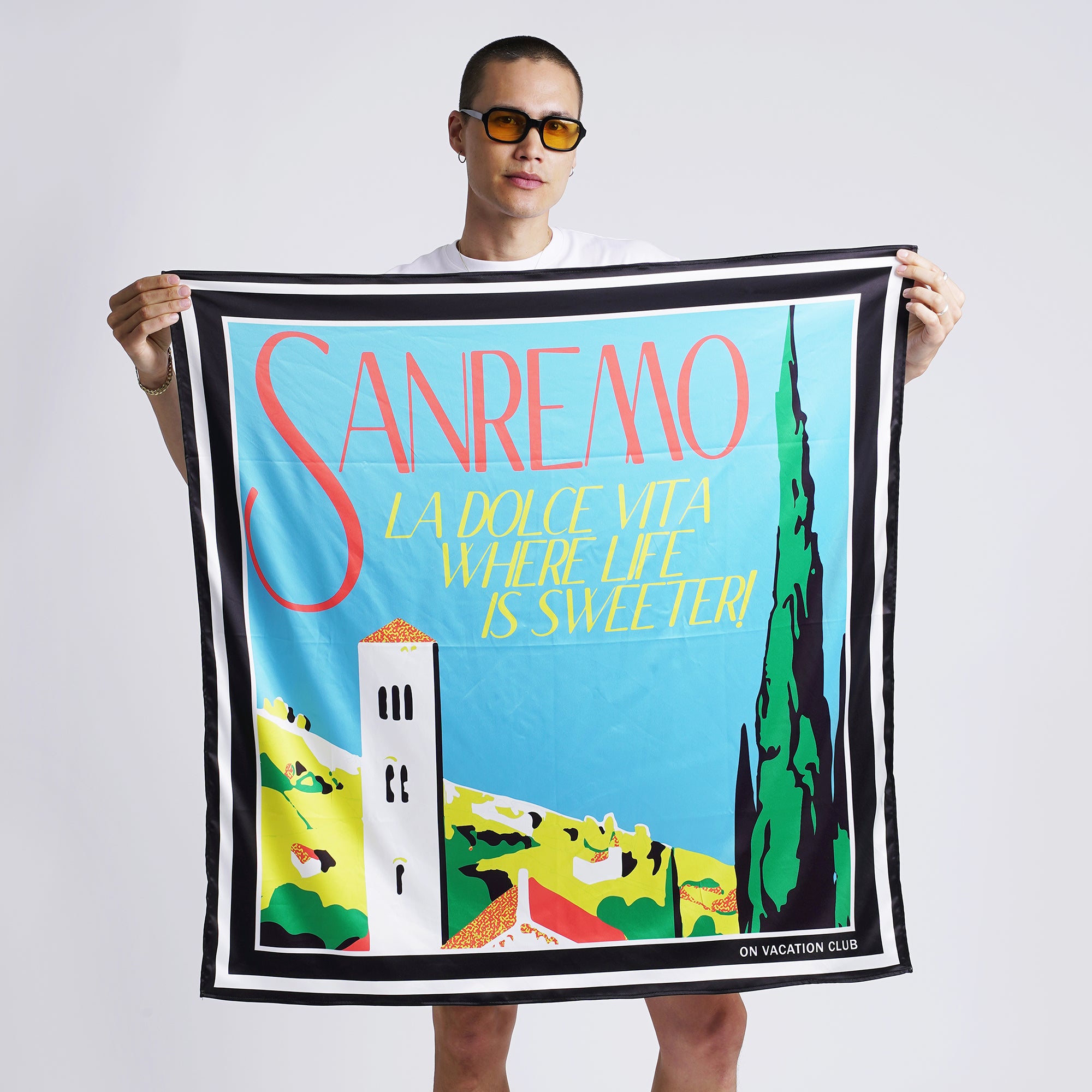 On Vacation Unisex Bandana "Sanremo" - Multi