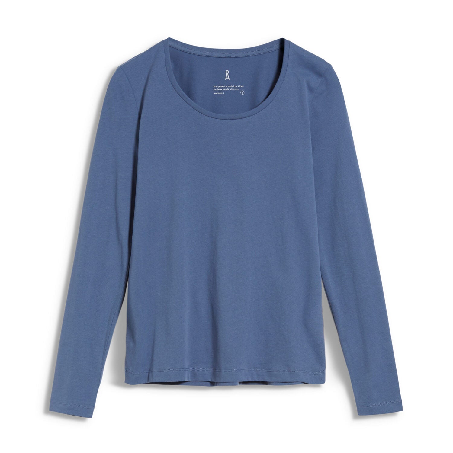 ARMEDANGELS Damen Langarmshirt "ELEAA" - shadow blue